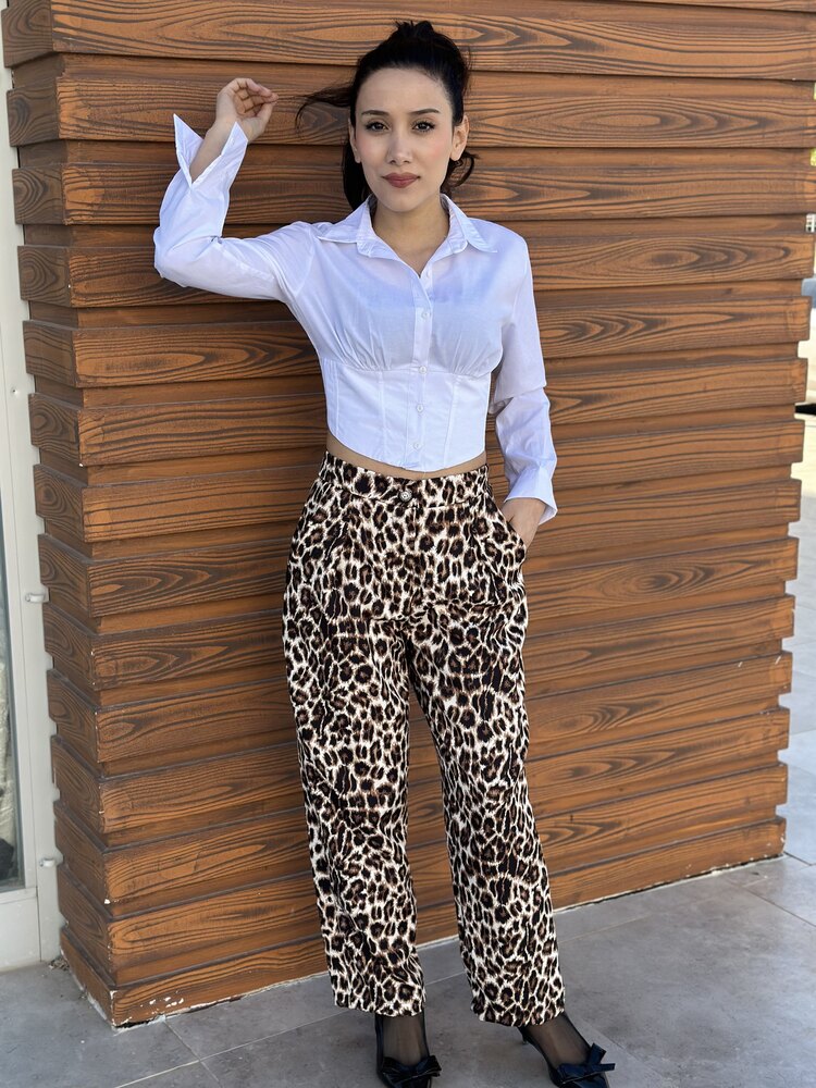 Leopar Pantolon 