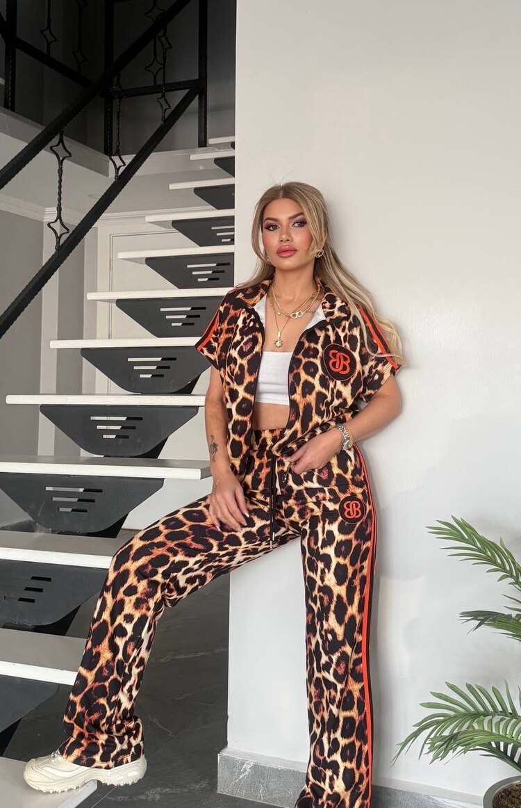 Şeritli Leopar Takım 