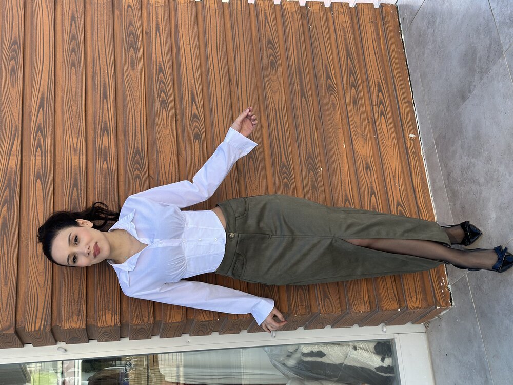 HAKİ SÜET ETEK 