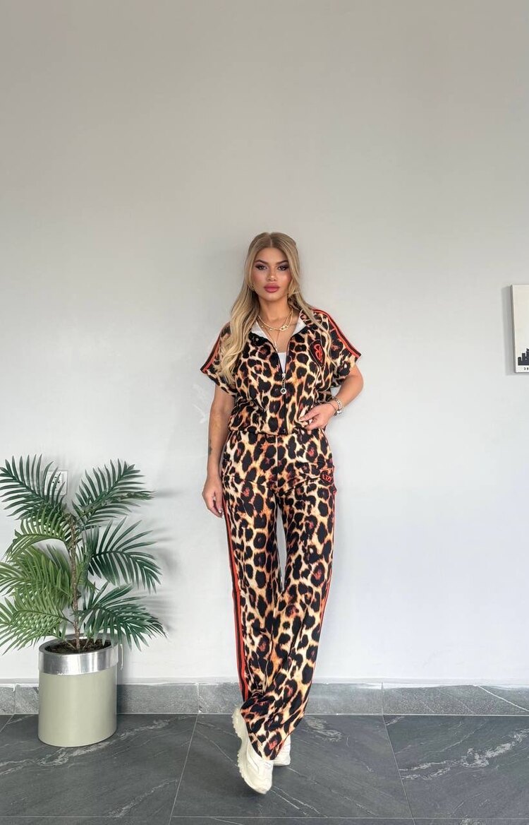 Şeritli Leopar Takım 