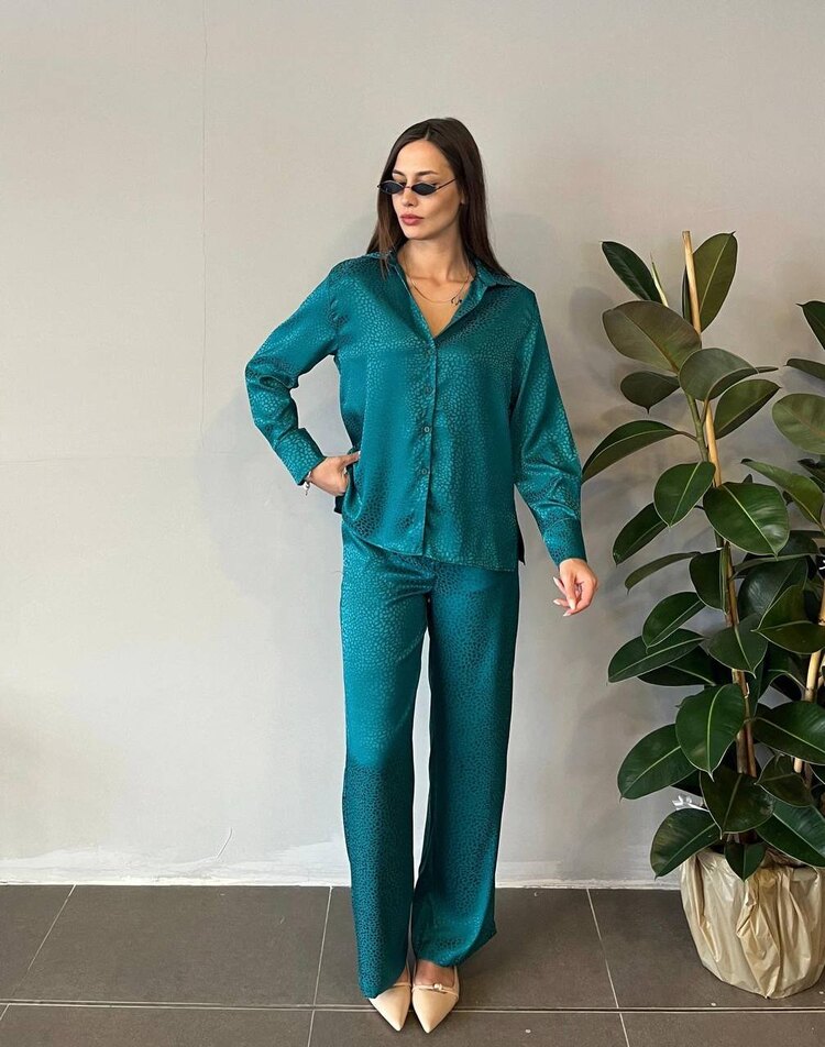YEŞİL SATEN TAKIM 
