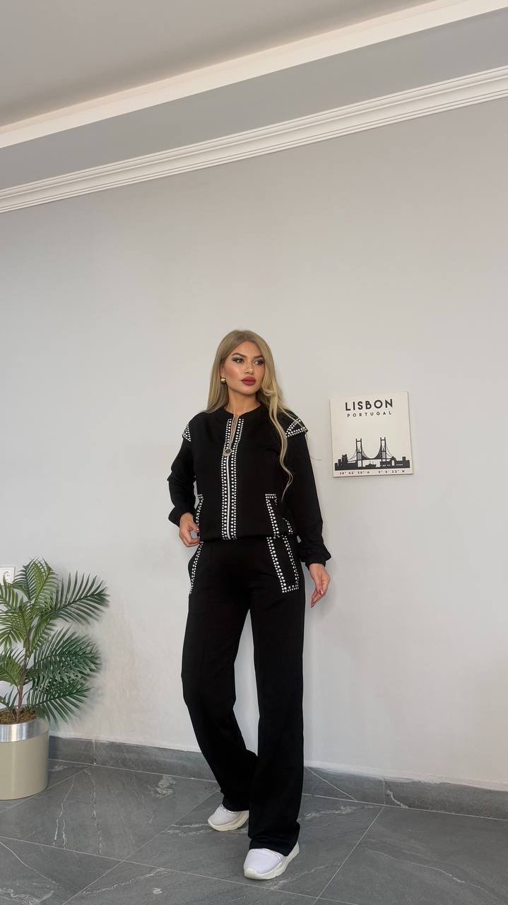 Silver Aksesuar Detaylı Eşofman Takımı