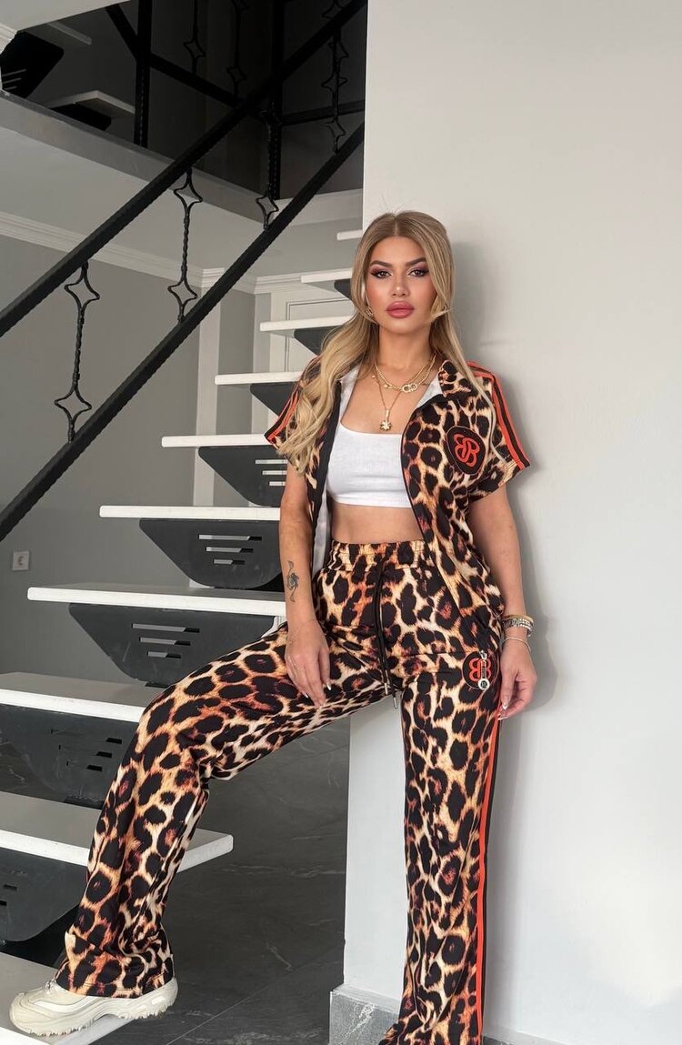 Şeritli Leopar Takım 