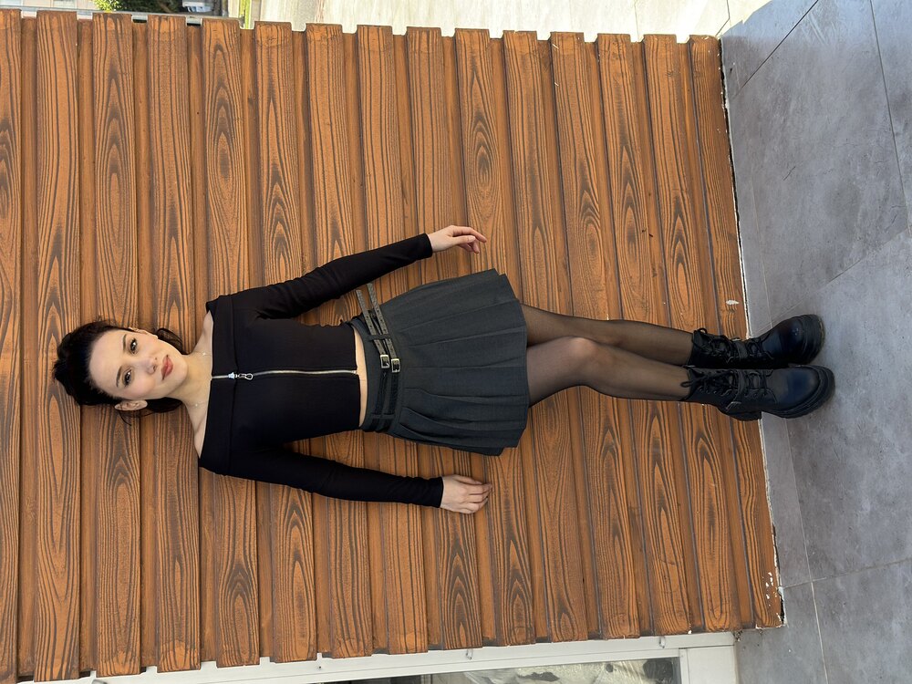 SİYAH FERMUARLI BODY
