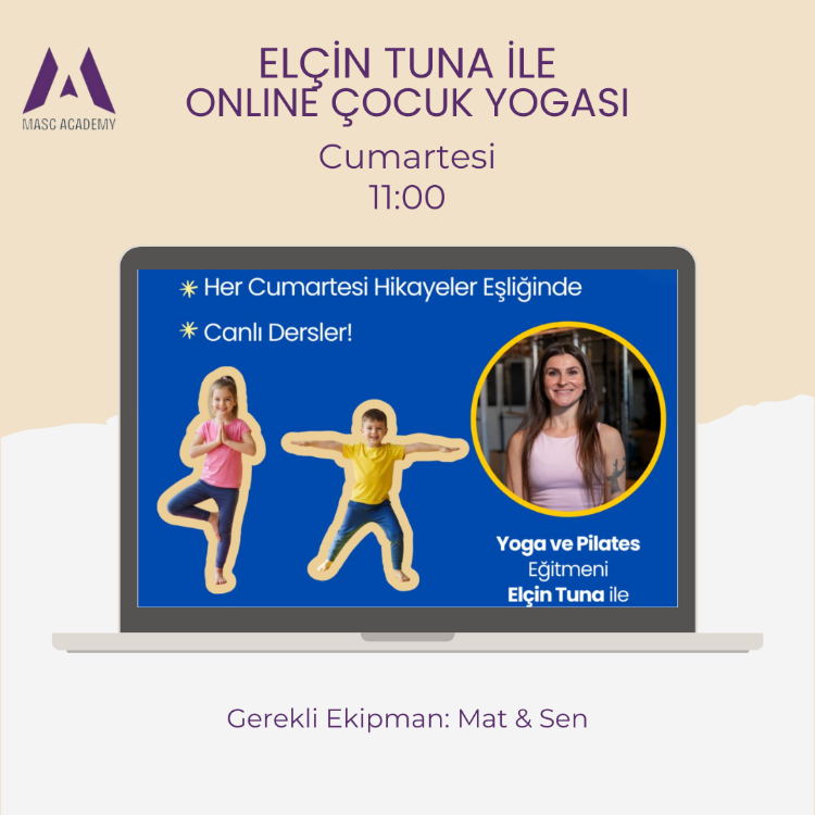 ‍4–6 Yaş Çocuklar İçin Online Yoga - Haziran 2026