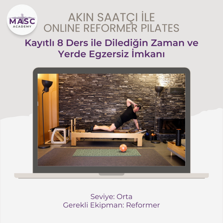 Akın Saatçi ile Aylık 8 Reformer Ders Paketi