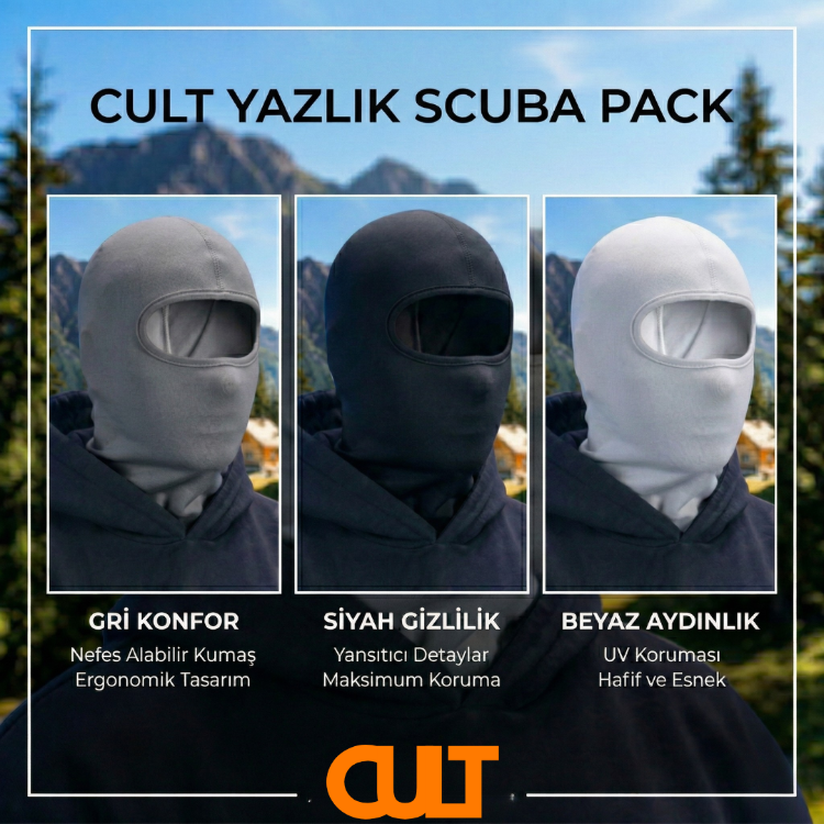 Cult Scuba 3'lü Fırsat Paketi (Yazlık)