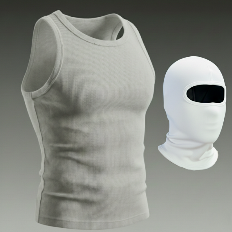 Cult White Scuba Mask Ve Atlet Takım
