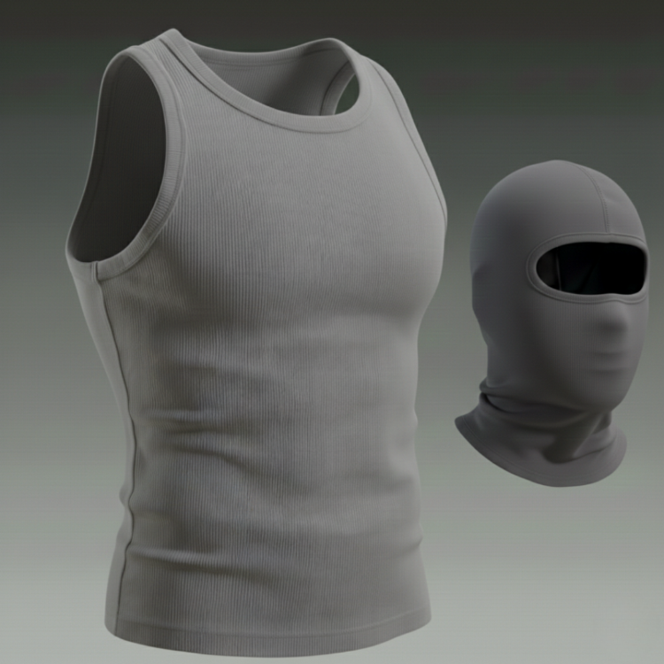 Cult Gray Scuba Mask Ve Atlet Takım