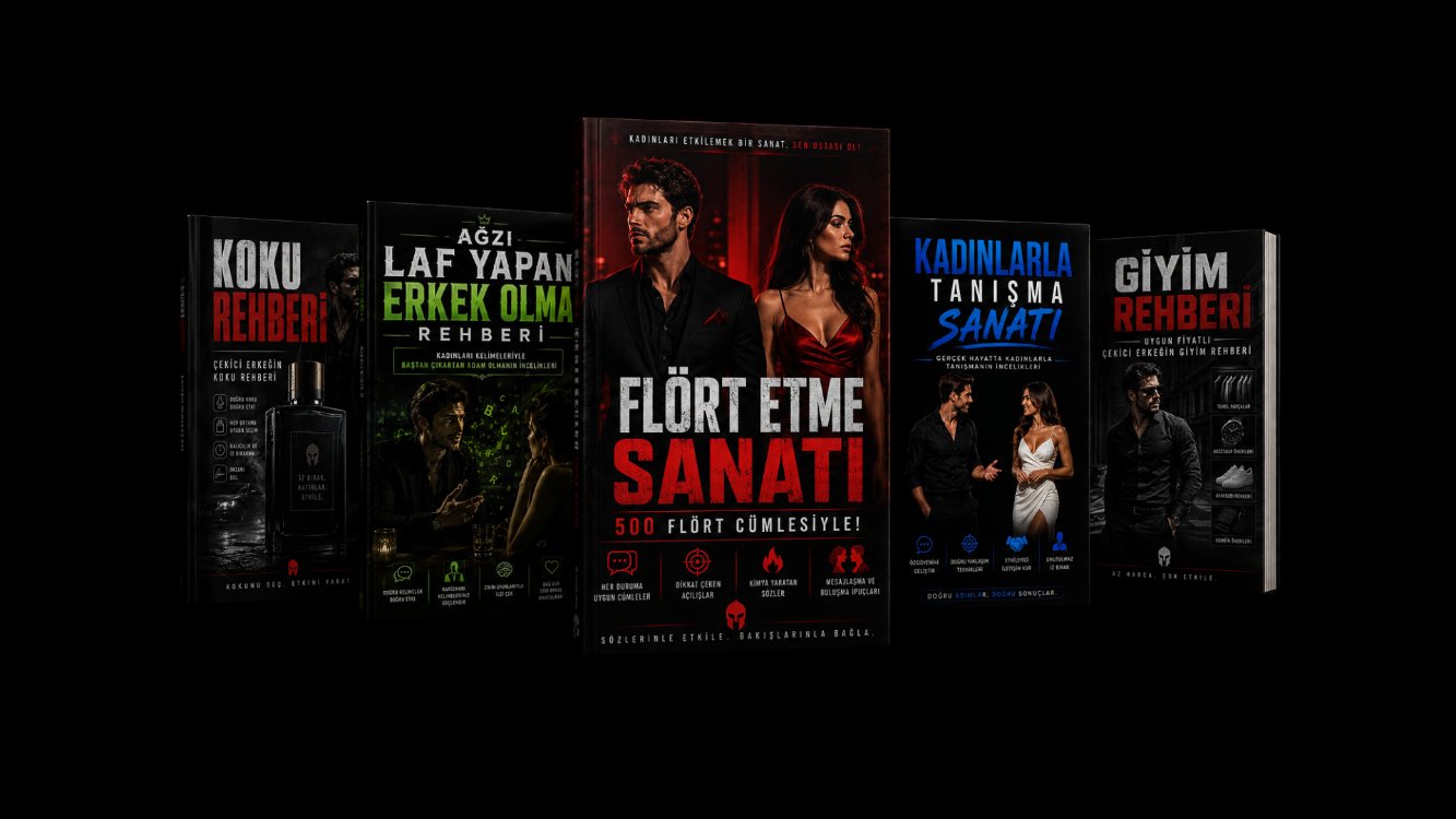 Flört & İletişim Seti (5 Adet Dijital E-Kitap)