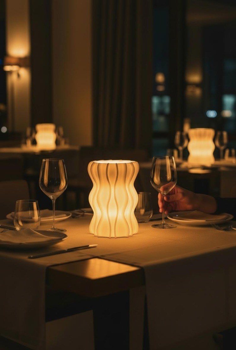 Vela – Sculptural Table Light