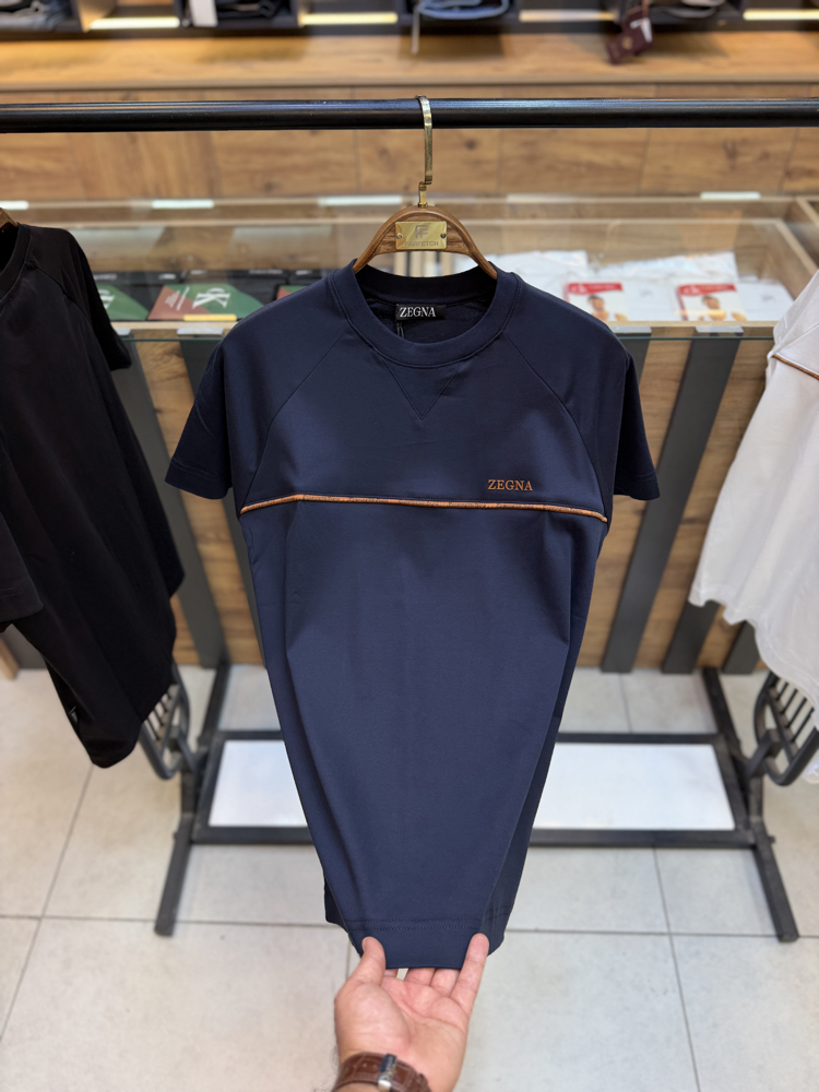 Premium Simit Yaka Pike T-shirt