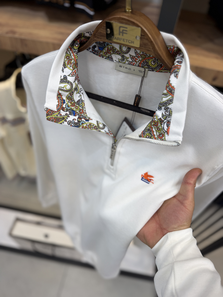 Luxury Yarım Fermuarlı Sweat