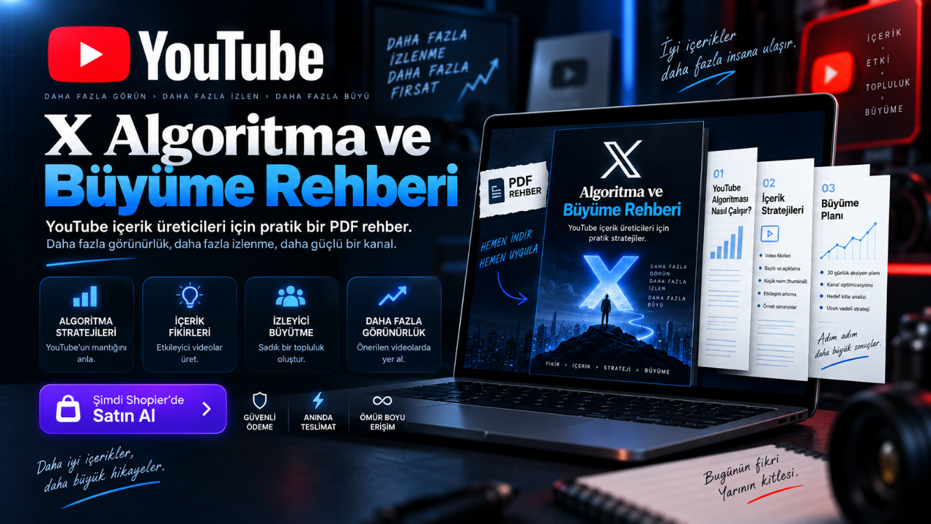 Youtube Algoritma ve Büyüme Rehberi