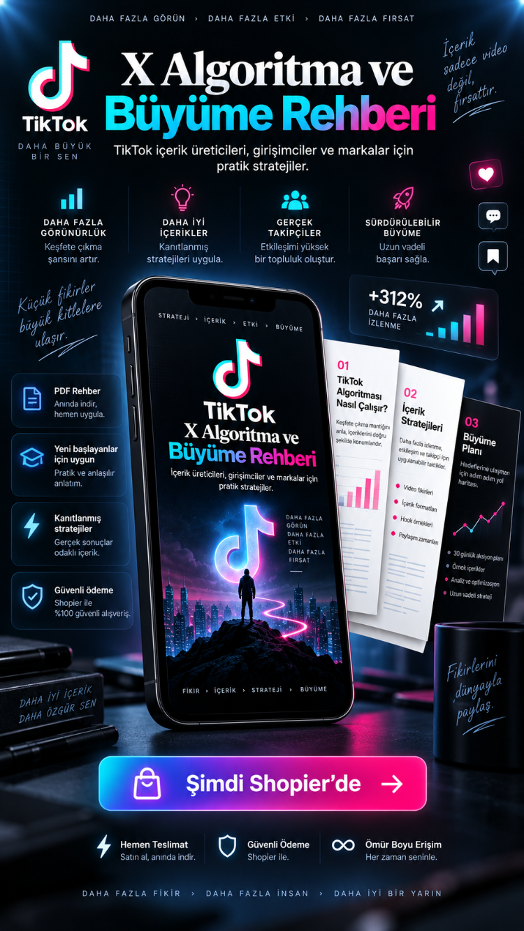 Tiktok Algoritma ve Büyüme Rehberi