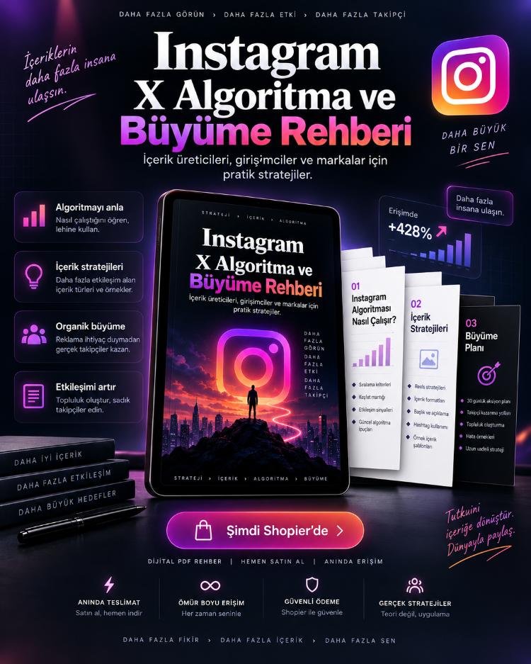 Instagram Algoritma ve Büyüme Rehberi