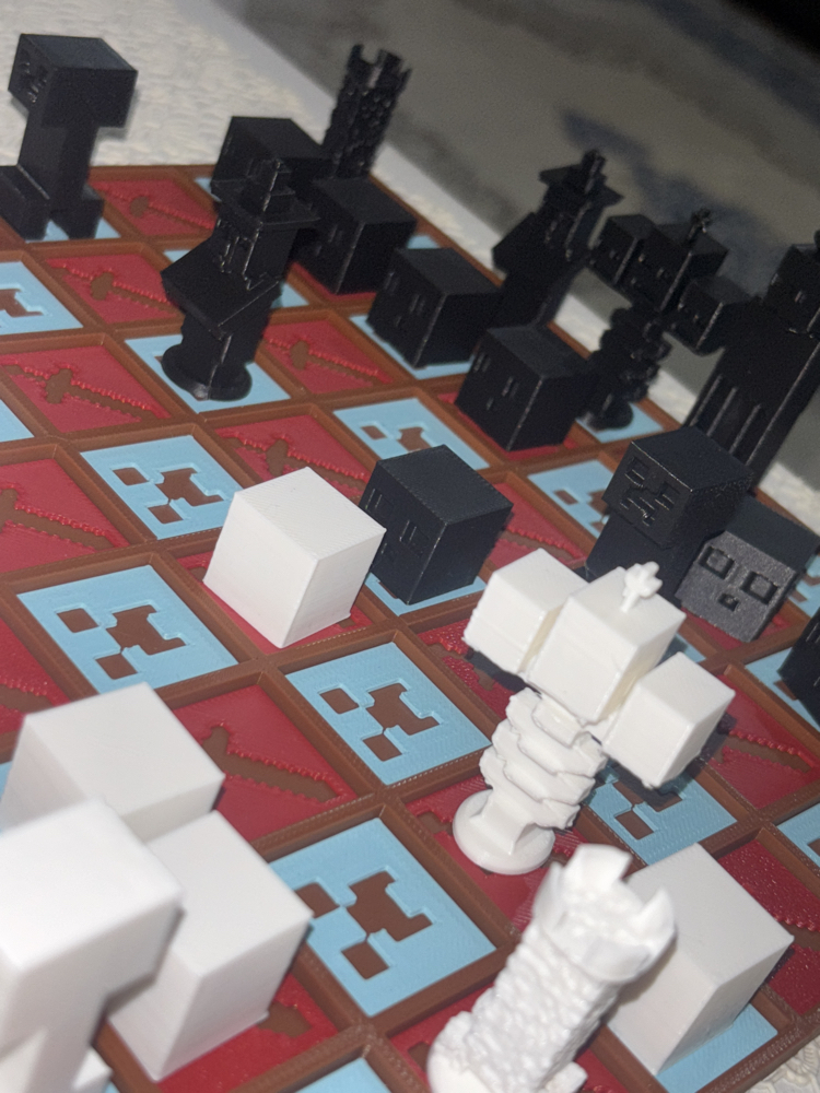 Minecraft Satranç Takımı
