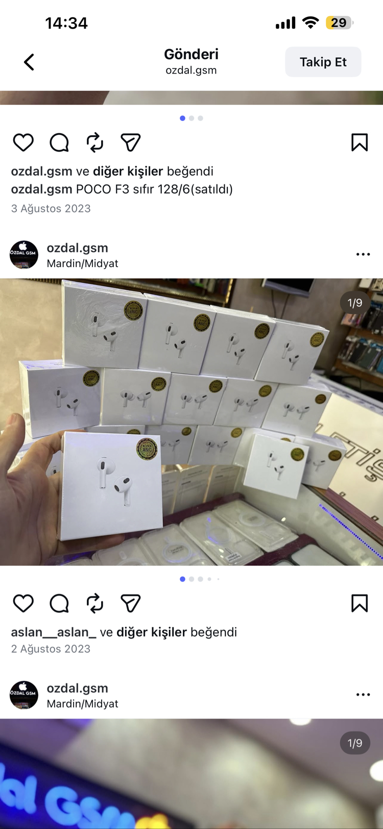 AirPods kulaklık