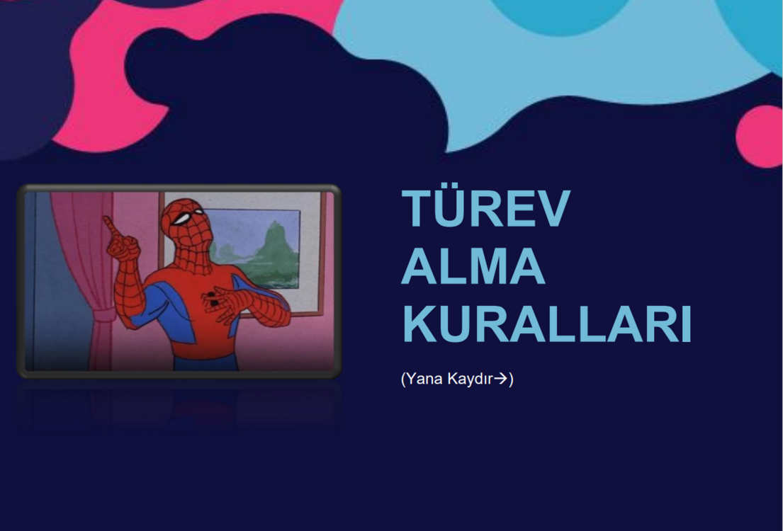 Türev Alma Kuralları PDF