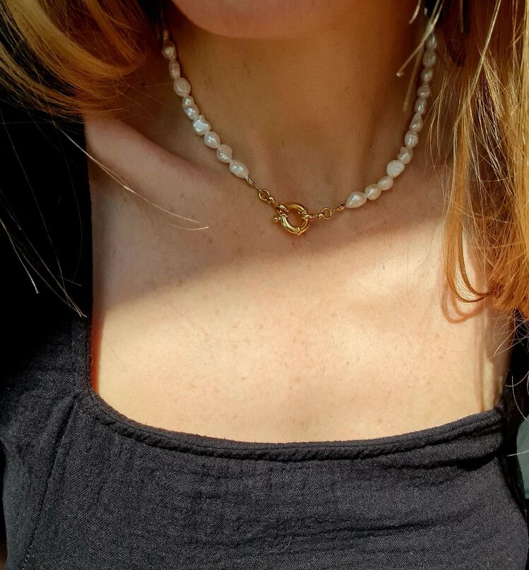 Pearl Koleksiyonundan baroque kolye