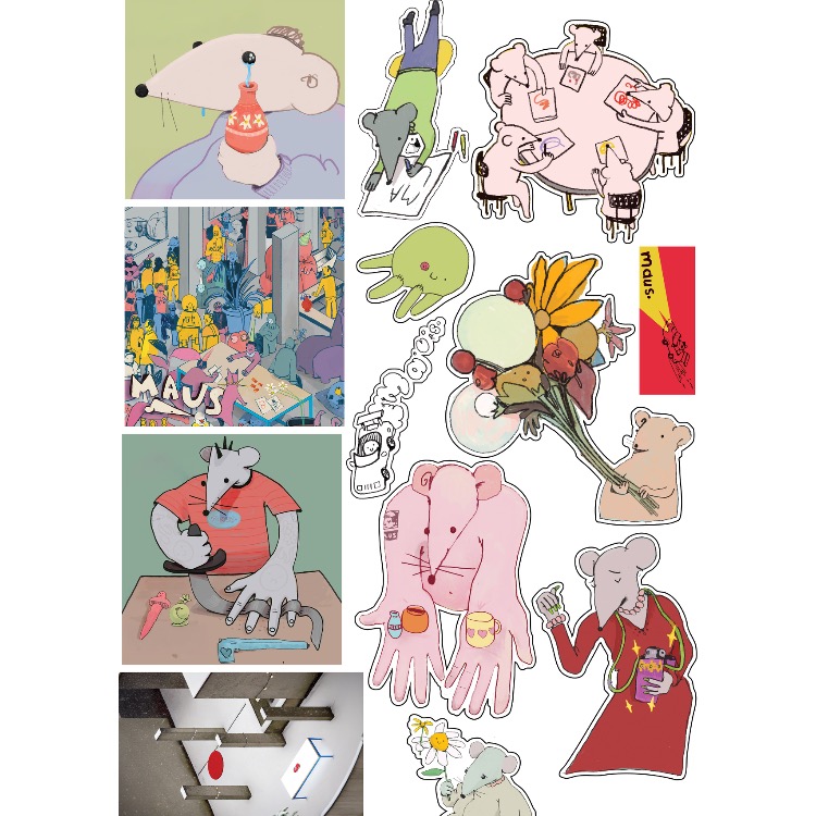 maus sticker pack 2