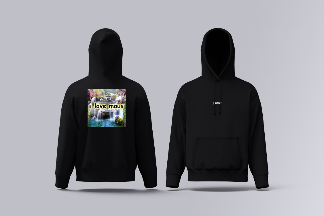I love maus hoodie