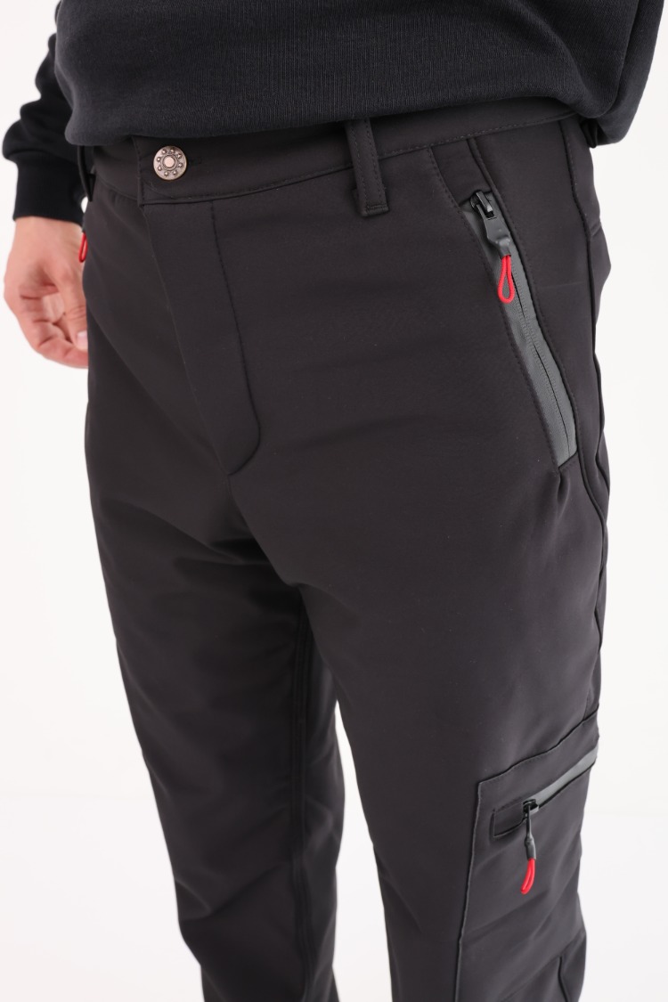 Su İtici Softshell Takım Siyah