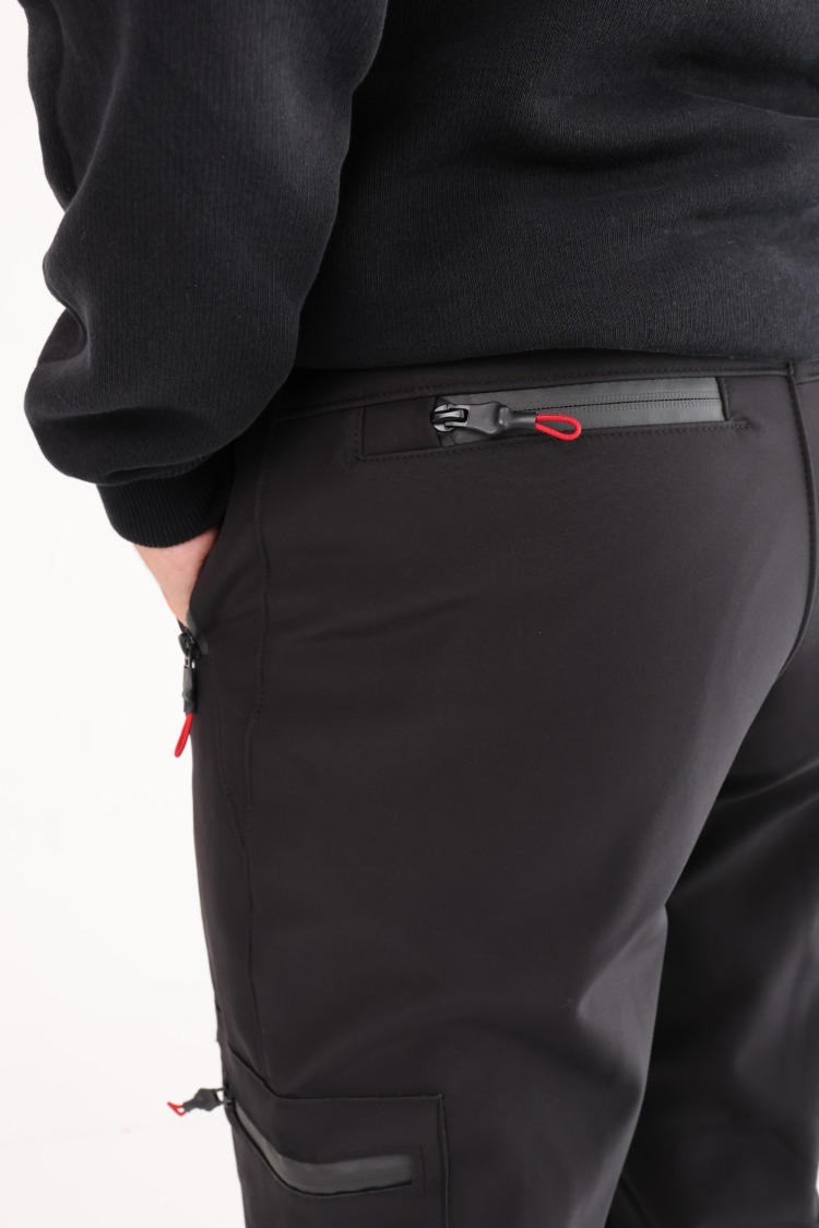 Su İtici Softshell Takım Siyah