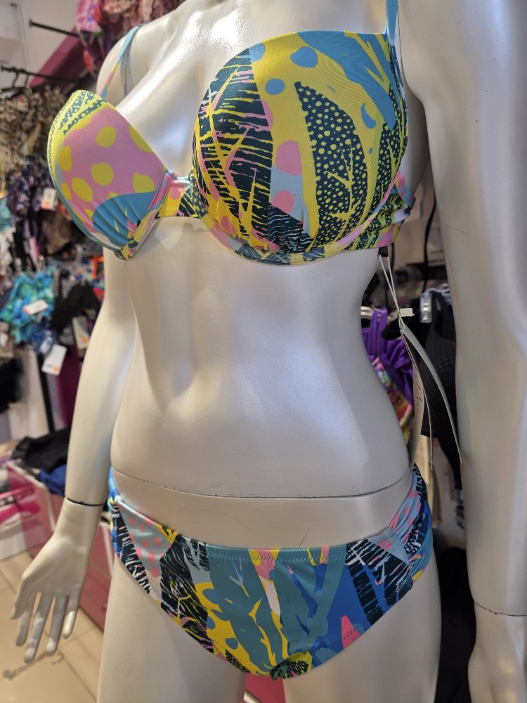Dolgulu Bikini Takım
