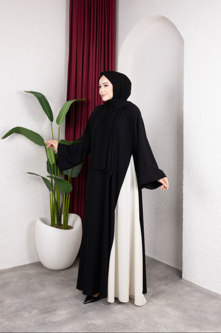 Siyah Hürrem abaya ✨elbise