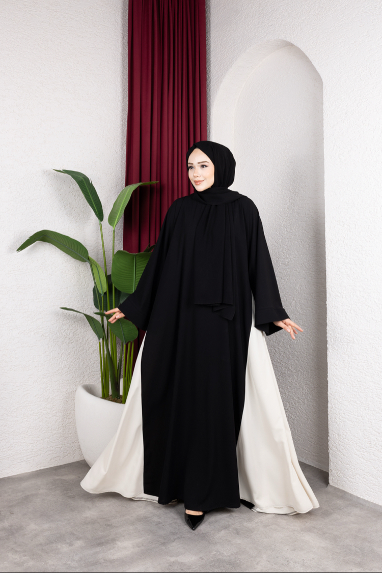Siyah Hürrem abaya ✨elbise