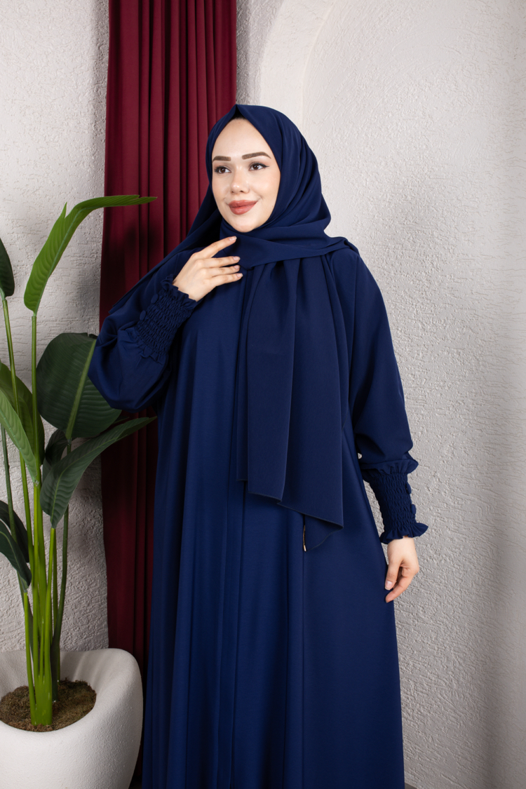 Sultan ferace abaya lacivert rengi