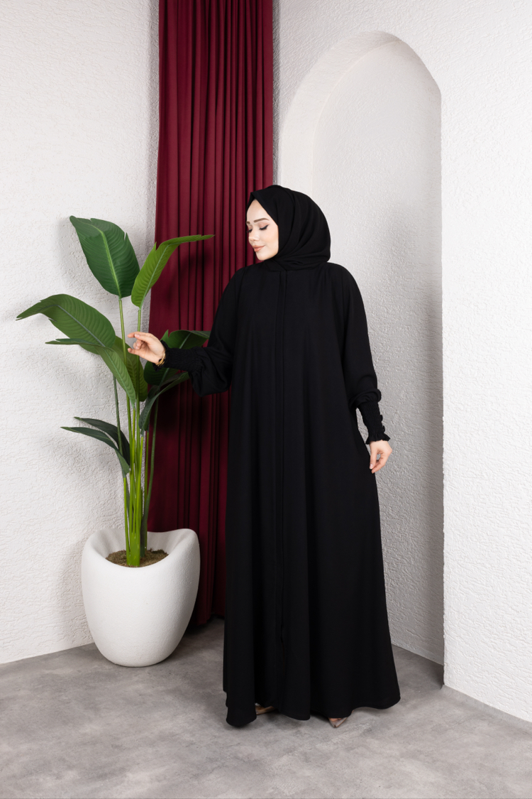Siyah sultan abaya ferace