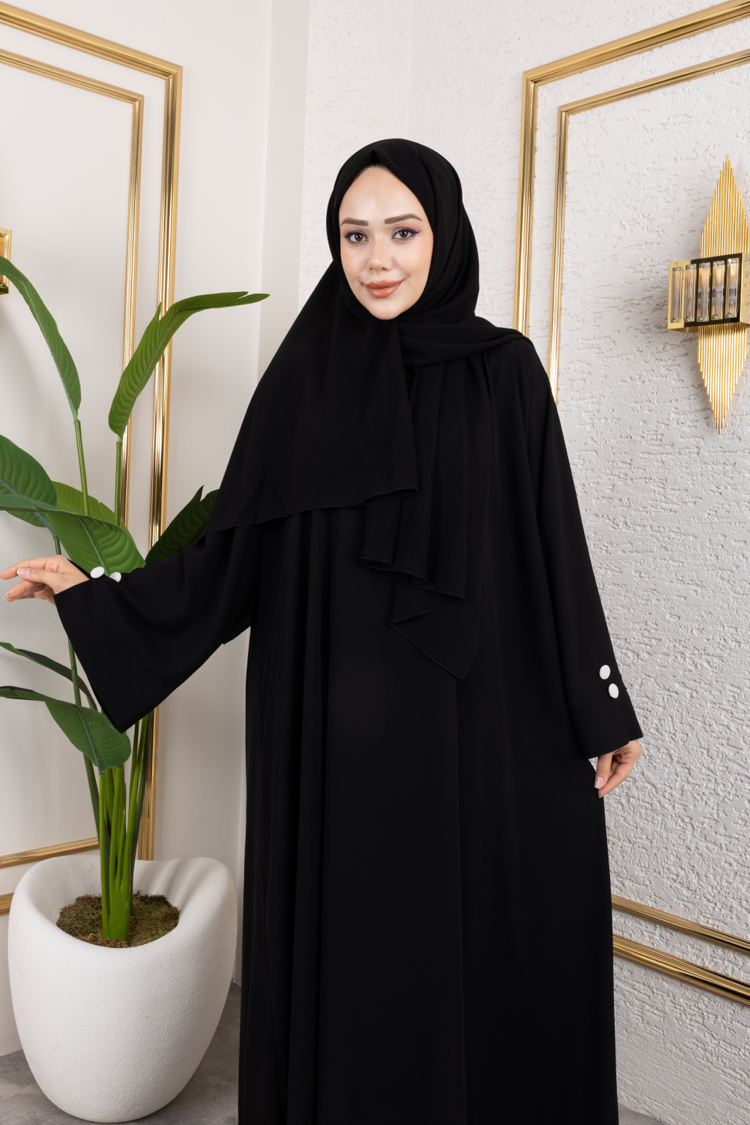 Siyah Nil Abaya ✨