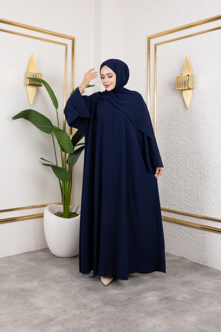 Lacivert Nil Abaya✨