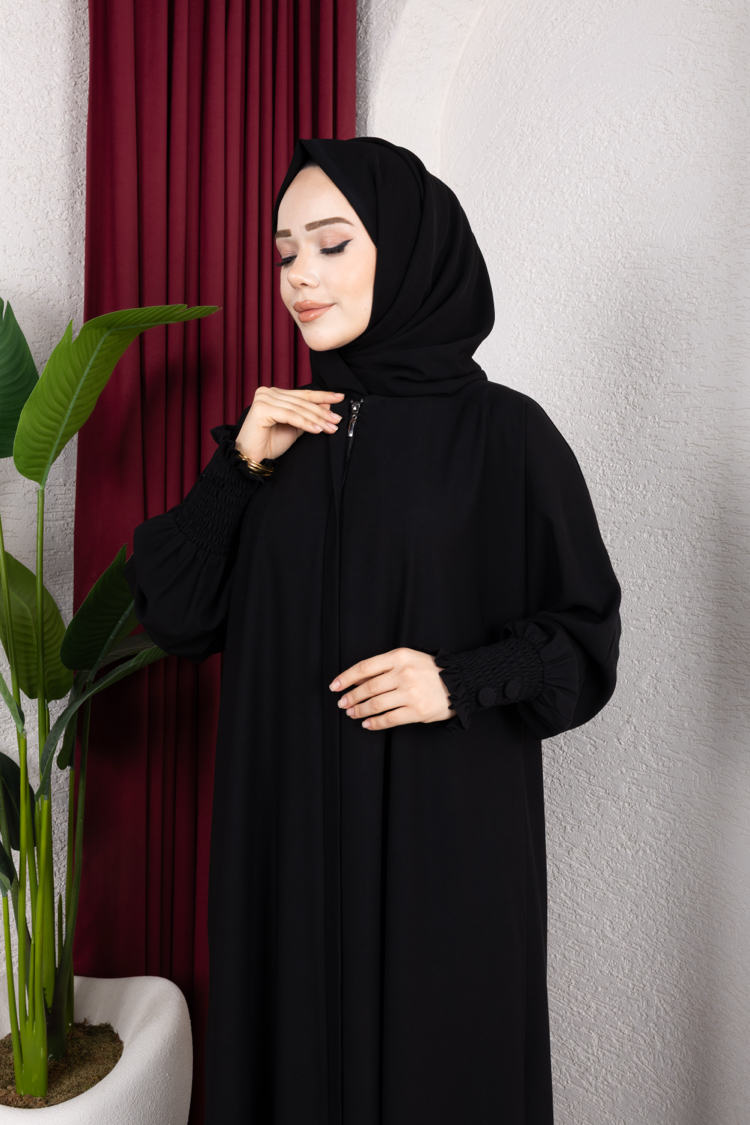 Siyah sultan abaya ferace