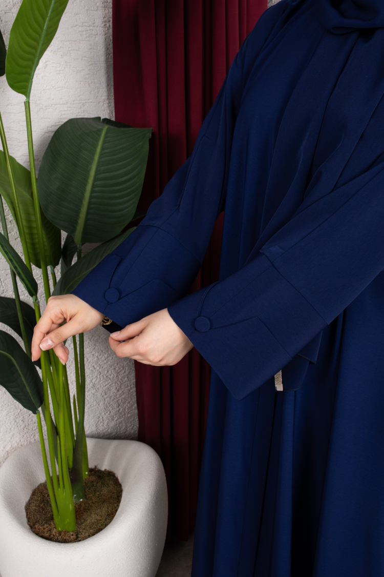 Liva abaya ferace lacivert rengi✨