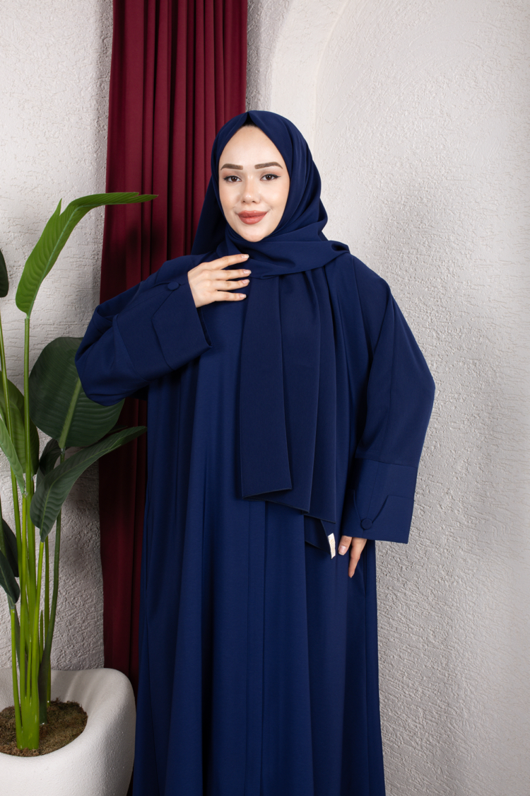 Liva abaya ferace lacivert rengi✨