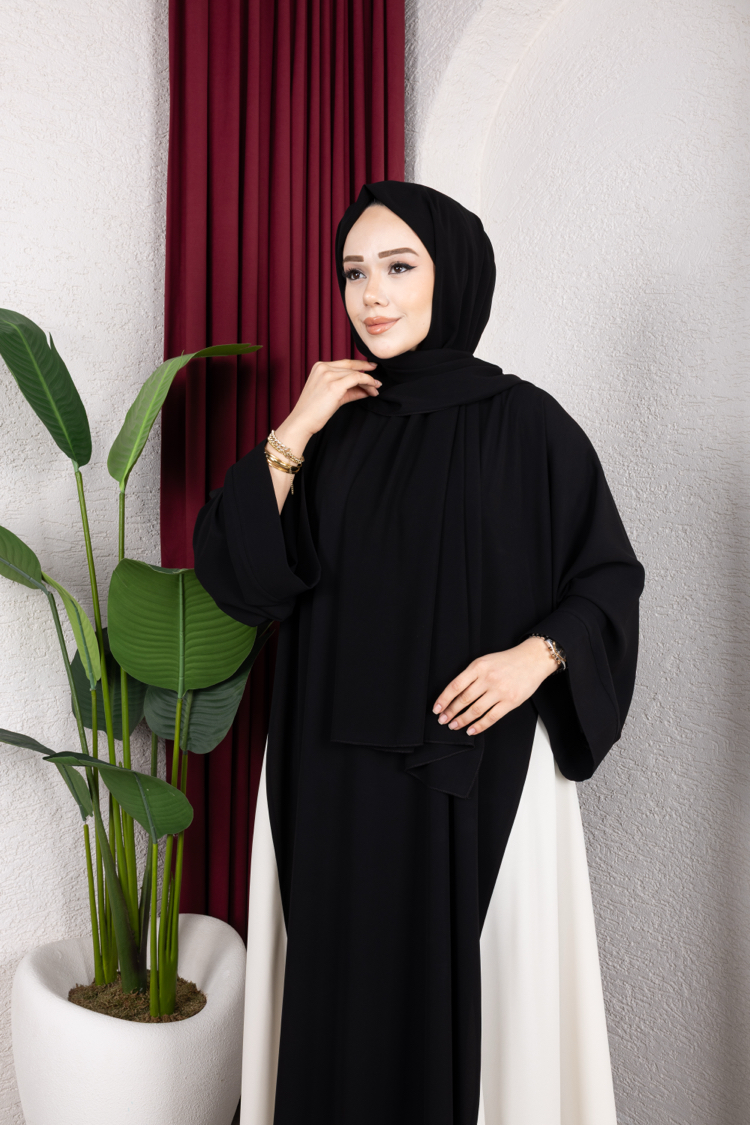 Siyah Hürrem abaya ✨elbise