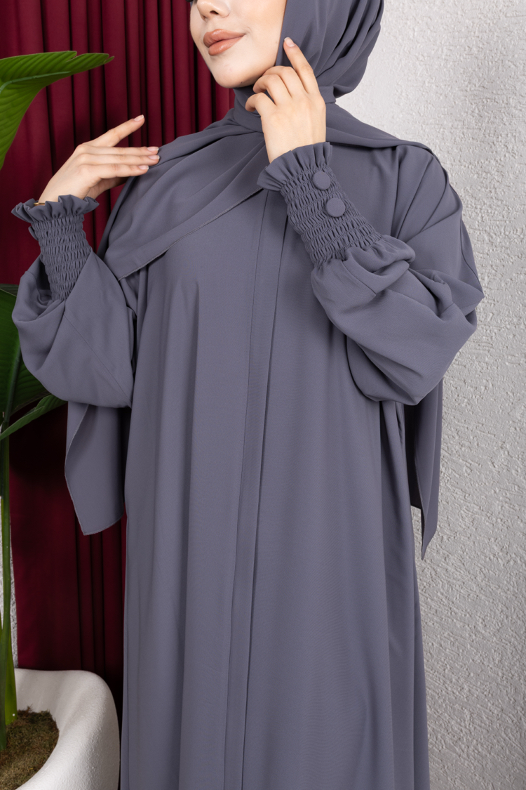 Gri sultan abaya ferace ✨