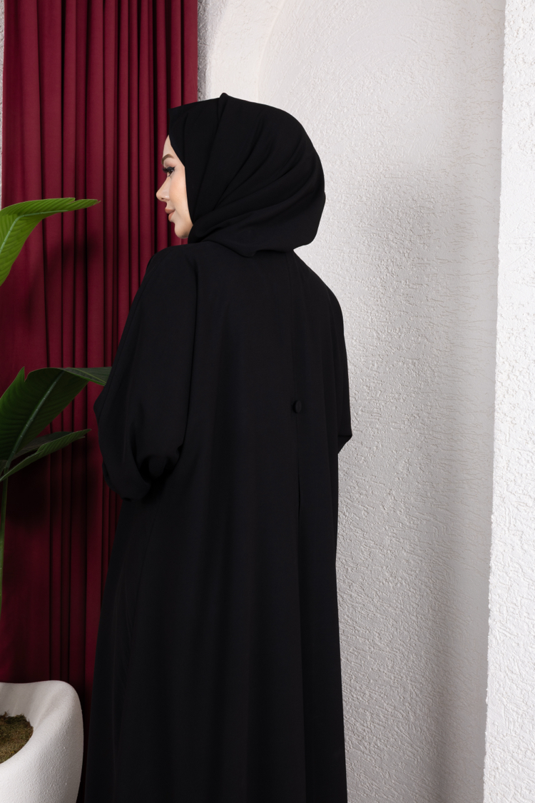 Siyah sultan abaya ferace