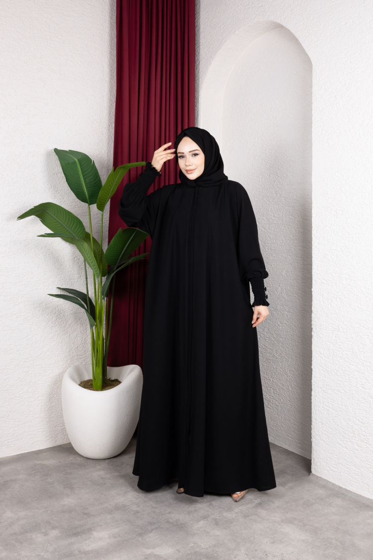Siyah sultan abaya ferace