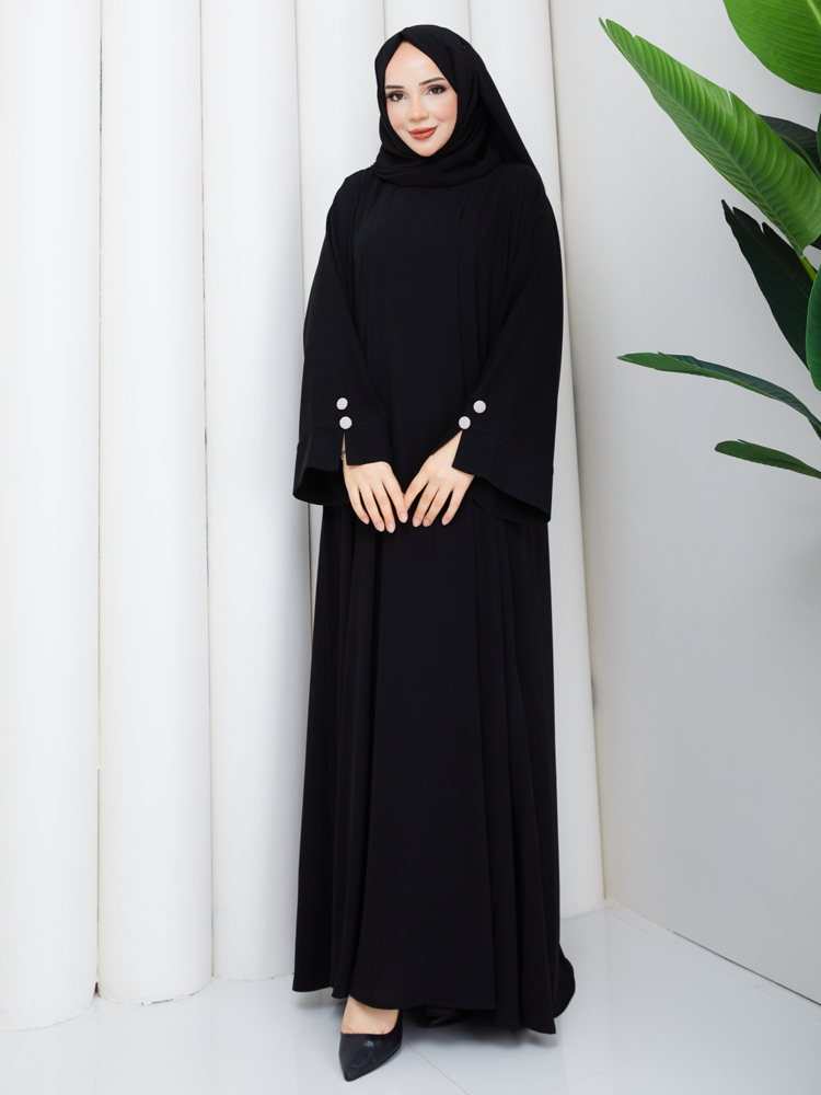 Siyah Nil Abaya ✨