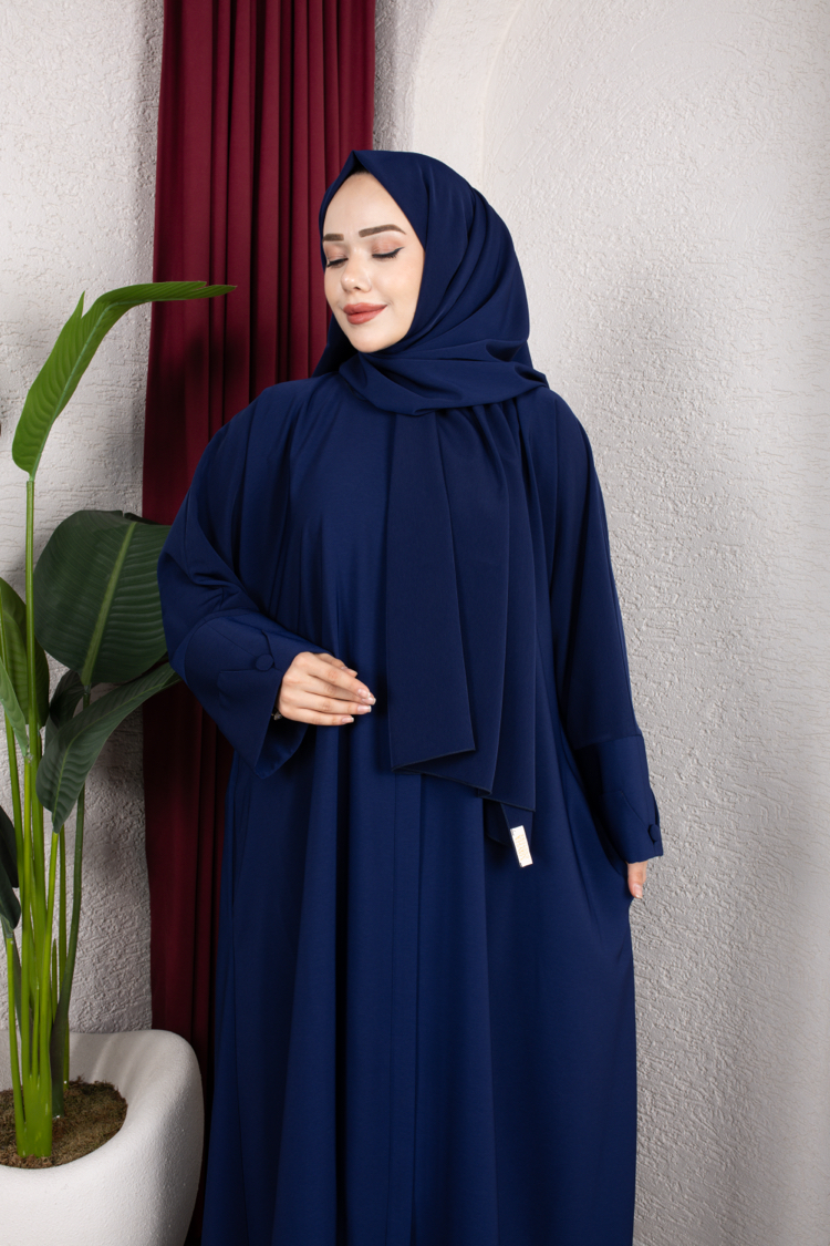 Liva abaya ferace lacivert rengi✨