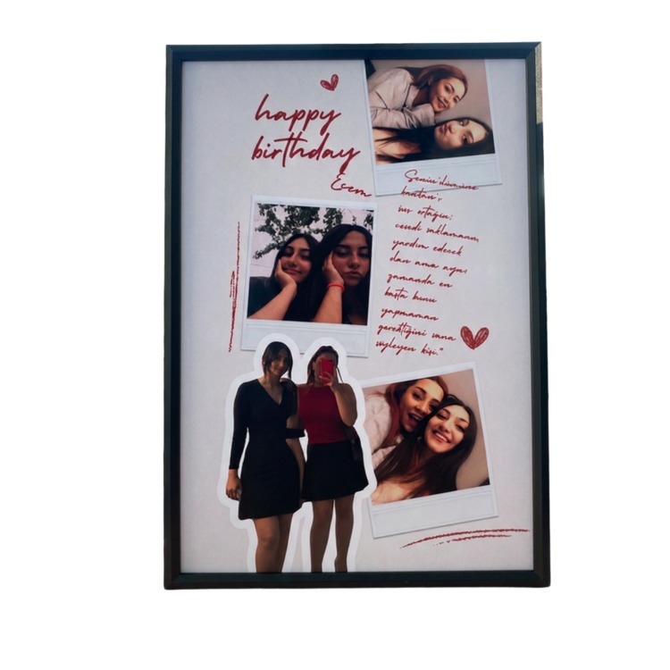 KİŞİYE ÖZEL ANI ÇERÇEVESİ 21x30