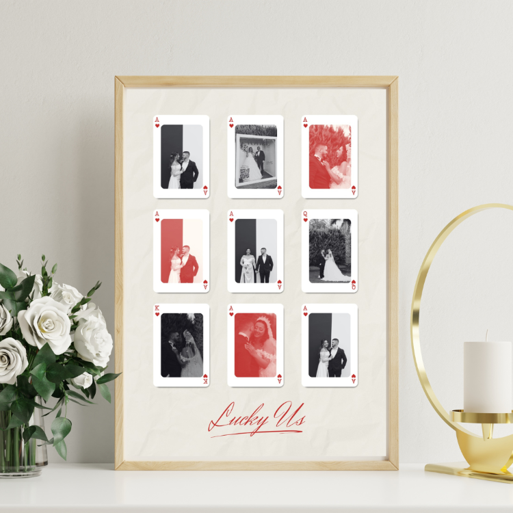 Asların aşkı anı çerçevesi 20*25