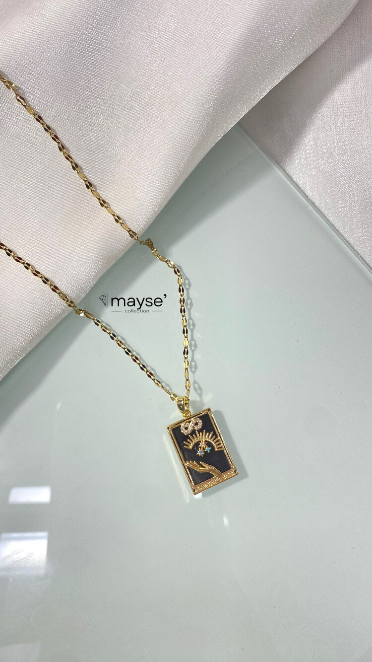 Çelik Tarot Kolye