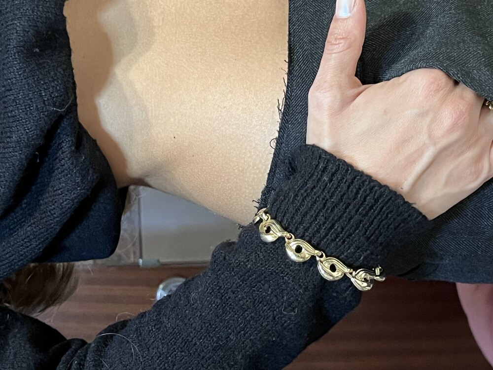 Angela Vintage Gold Bileklik