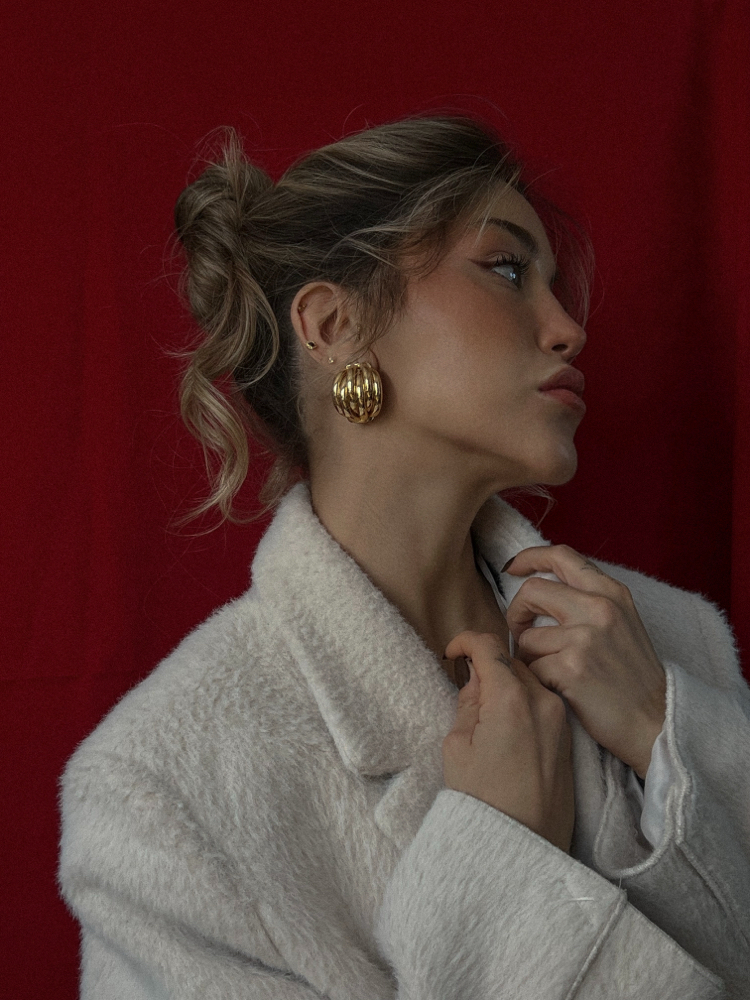 Sylvie Gold Küpe