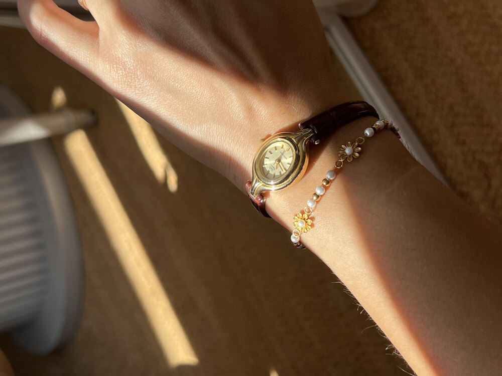 Daisy Stainless Steel Bileklik